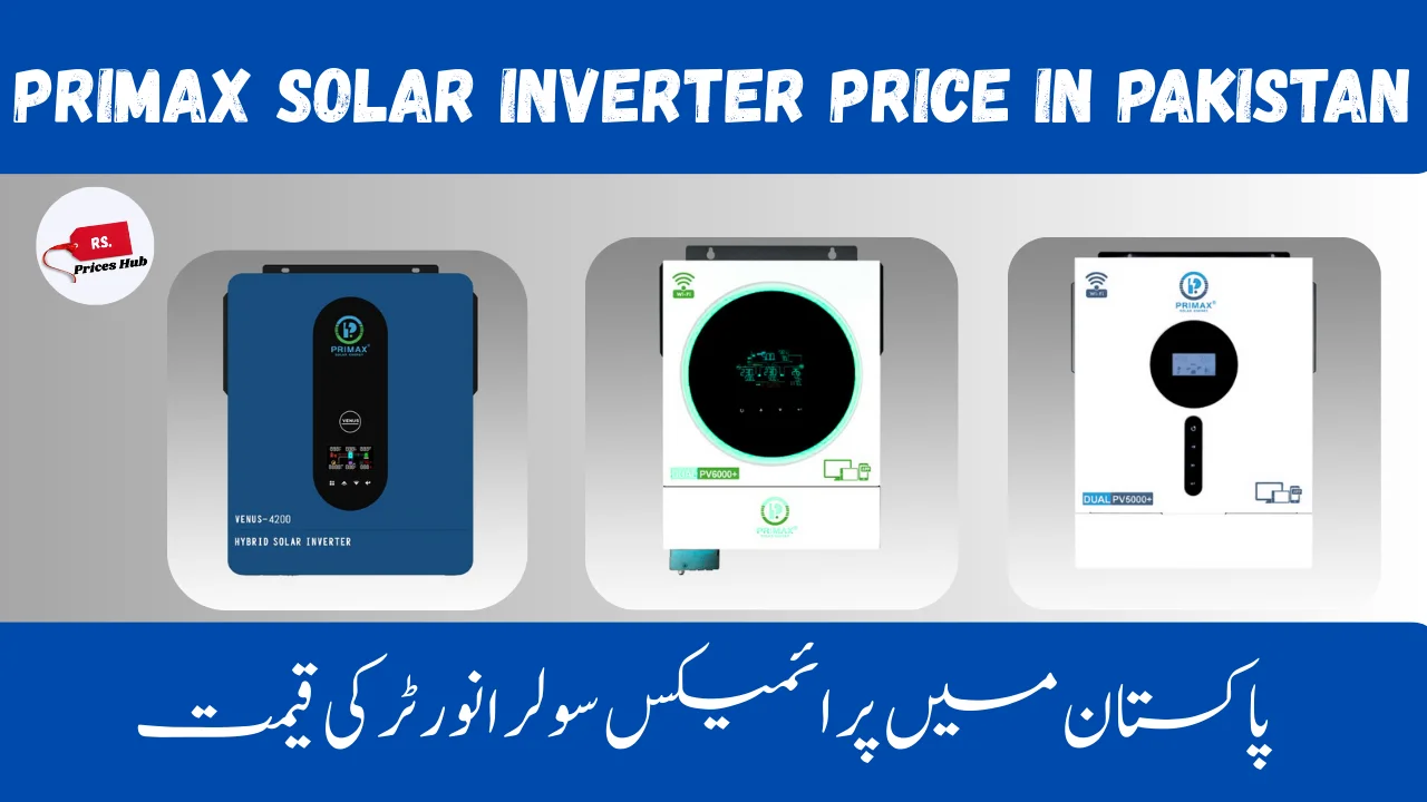 Primax Solar Inverter Price in Pakistan