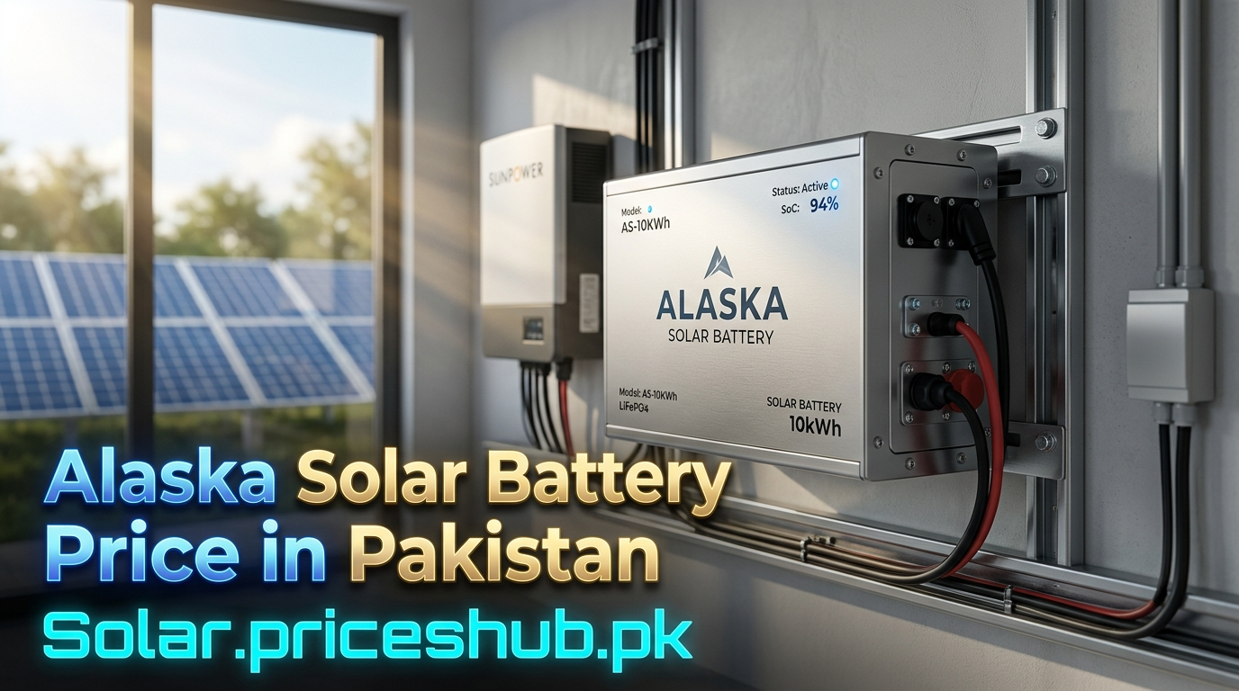 Alaska Solar Battery Price in Pakistan