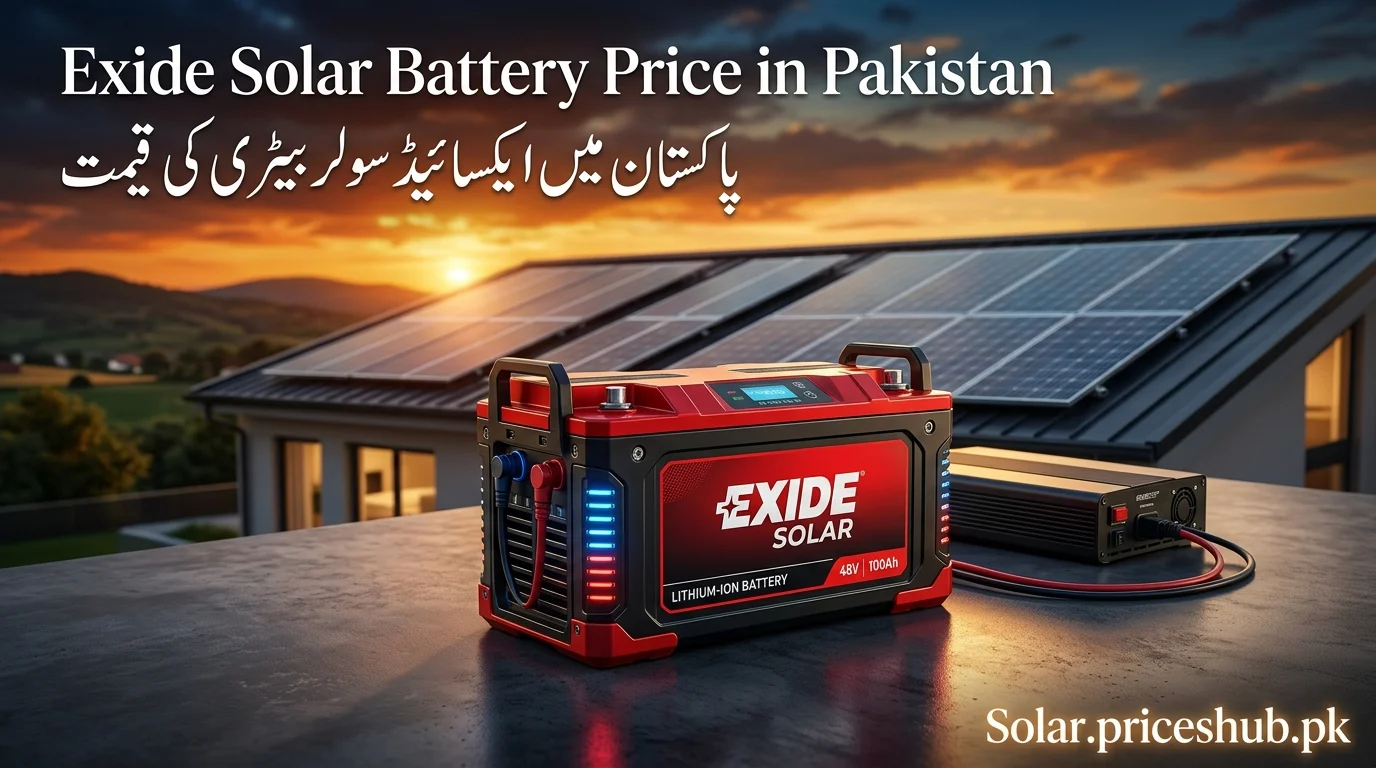 Exide Solar Battery Price In Pakistan