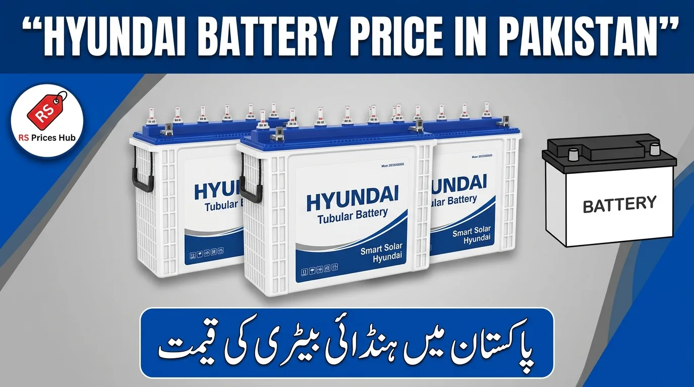 Hyundai Battery Price In Pakistan